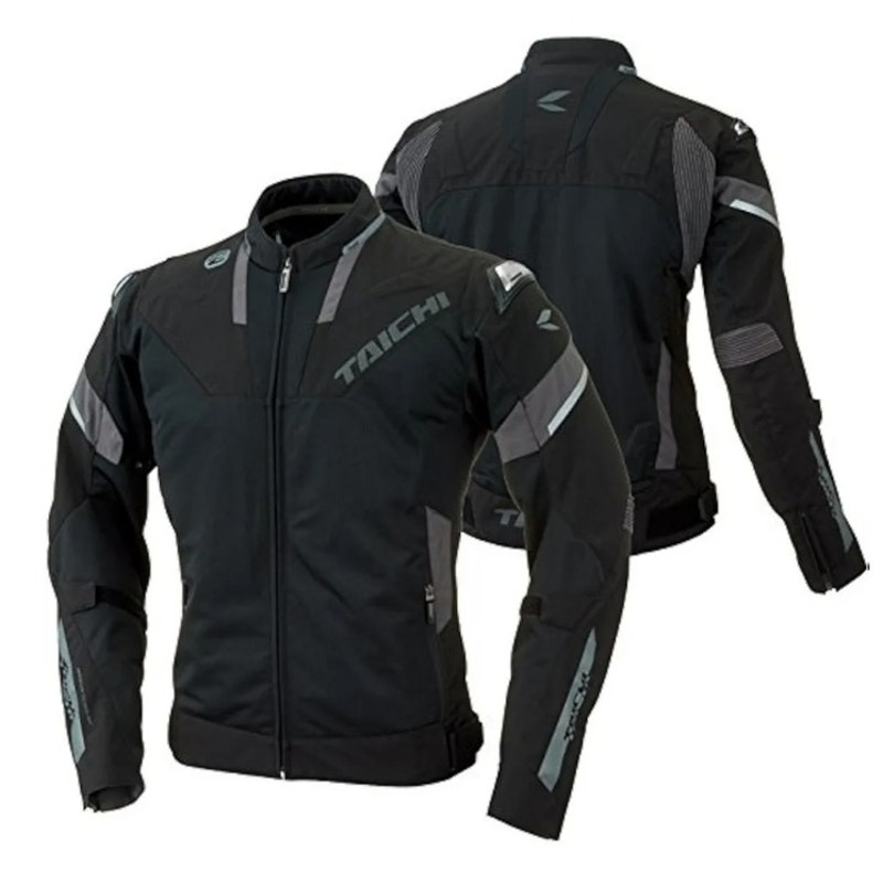 Rs Taichi Rsj318 Armed High Protection Mesh Jacket Mens M (Jpl) Black Motorcycle